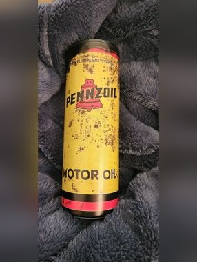 20 Oz Thermal Cuo Yellow Motor Oil Thermos Bottle